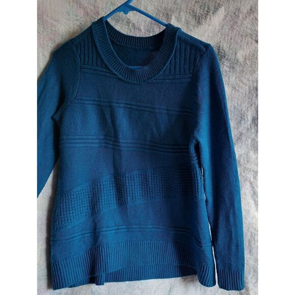 Diane von Furstenberg  womens small cashmere wool sweater cobalt blue - Picture 5 of 9